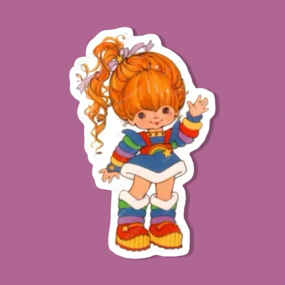 Rainbow Brite Vinyl Sticker